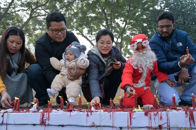 INDIA-LIFESTYLE-CHRISTMAS 