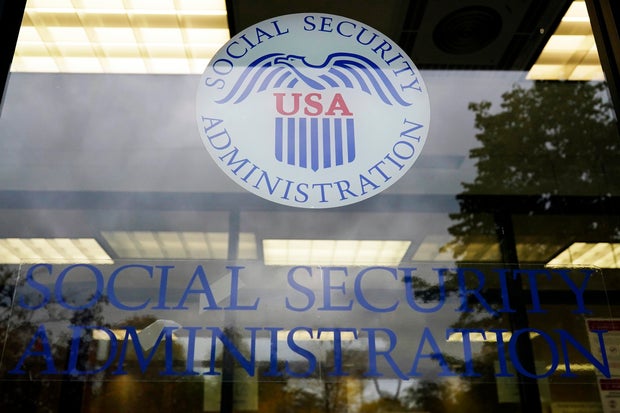 A Social Security Administration office in Mount Prospect, Illinois, on Oct. 12, 2022.