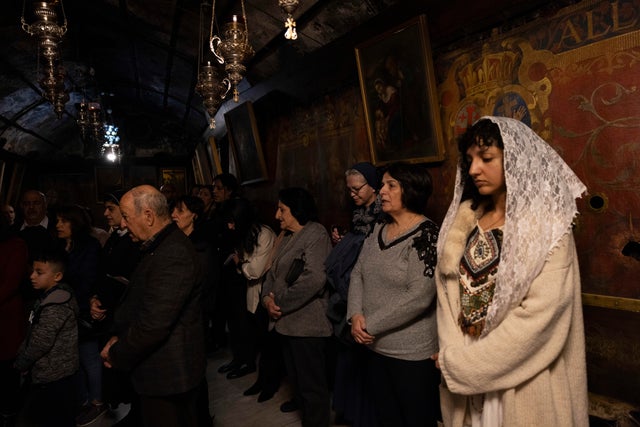 Subdued Christmas Season In Bethlehem, West Bank 
