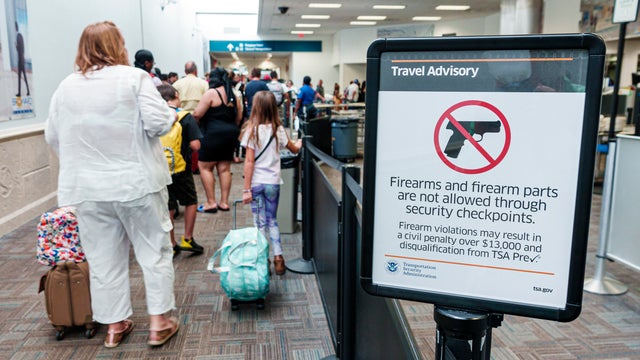 TSA security screening checkpoint