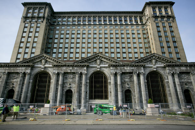 Michigan Central Train Station As Ford Motor Co. Announces Purchase 