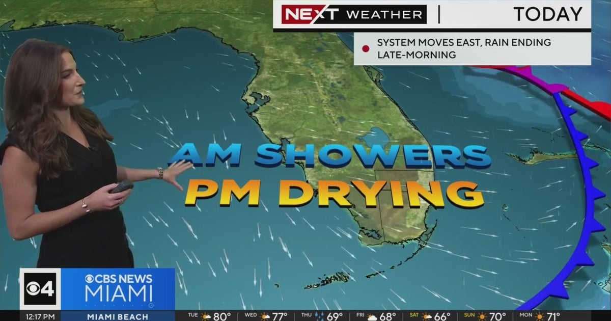 Miami Weather for Tuesday 12/26/2023 12PM - CBS Miami