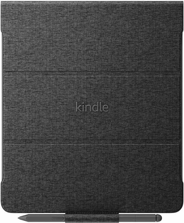 Kindle Scribe Fabric Folio Cover with Magnetic Attach 