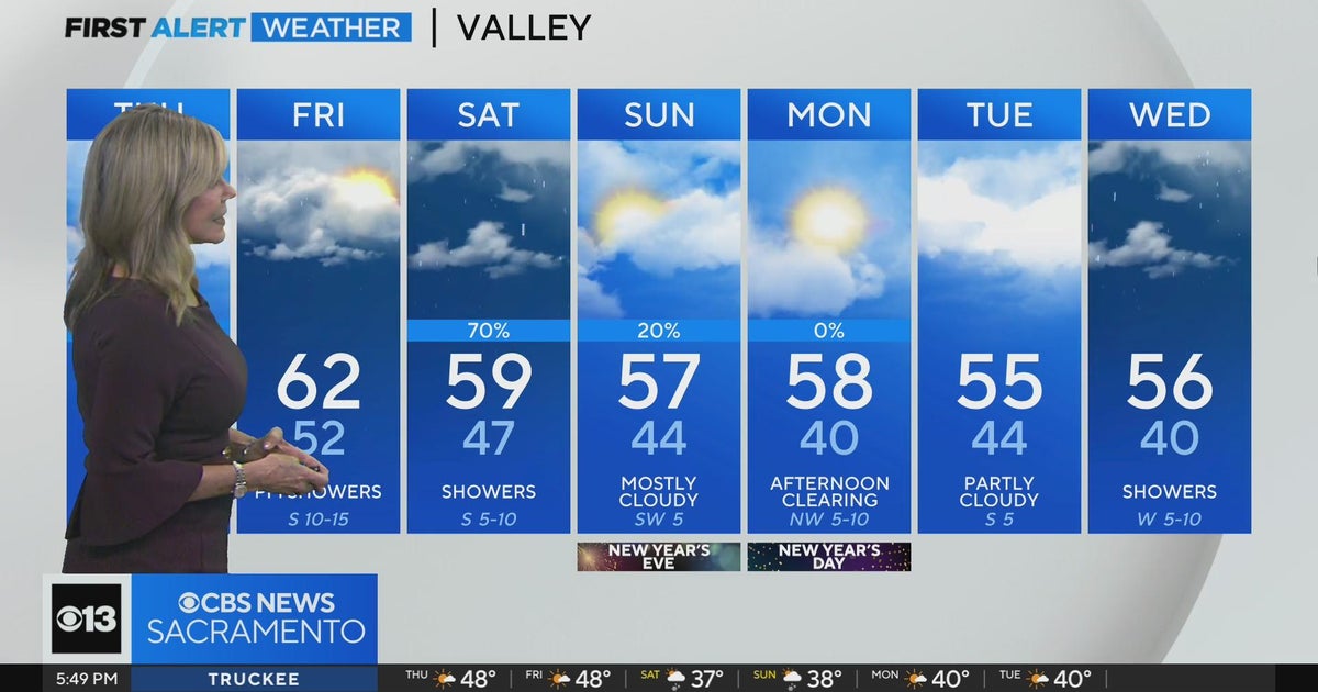 Wednesday evening weather forecast - Dec. 27, 2023