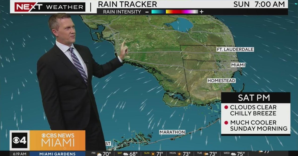 South Florida AM forecast for Friday 12/29/23: Cold air coming - CBS Miami