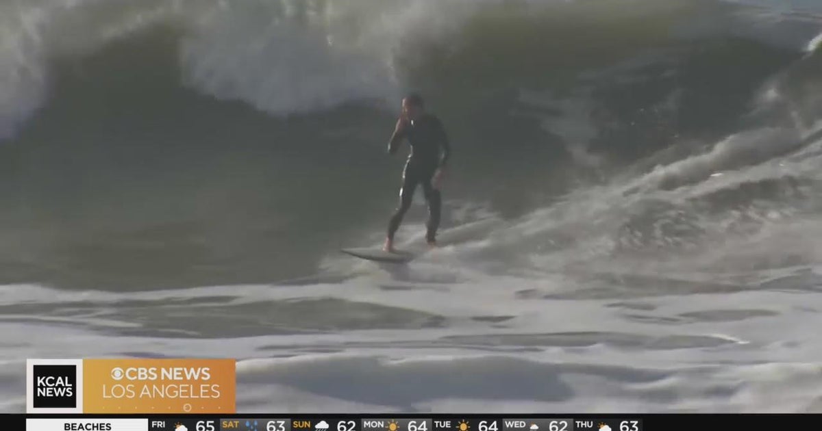 More powerful waves expected in SoCal on Friday - CBS Los Angeles
