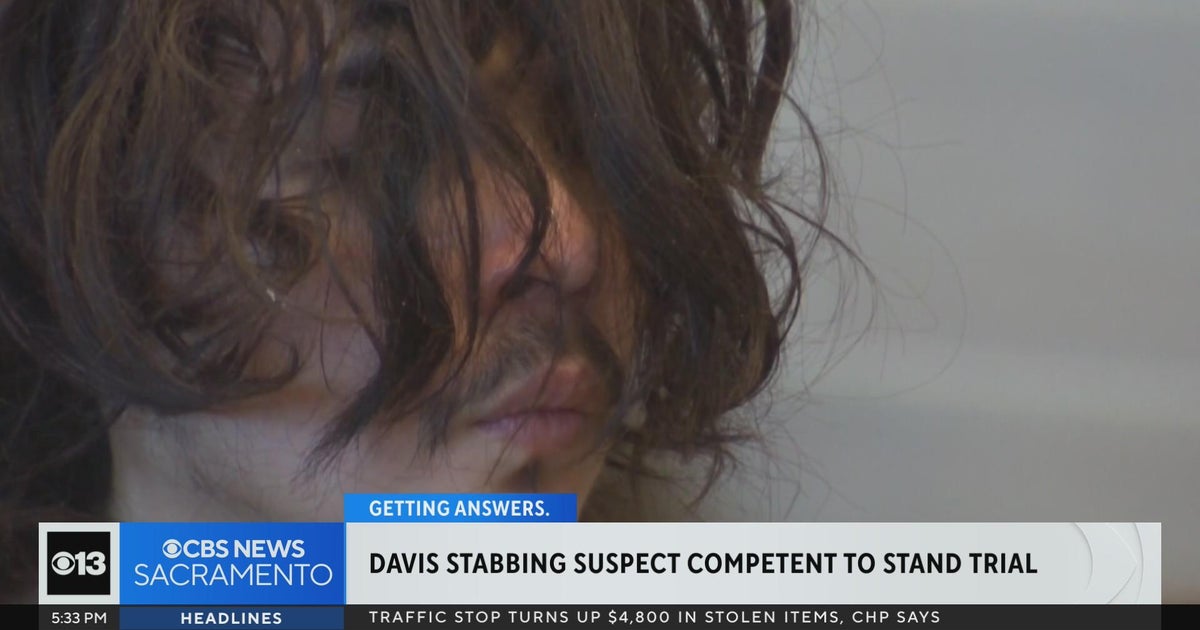 Suspect in Davis serial stabbing deemed competent to stand trial