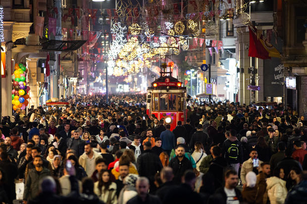 New year celebrations in Istanbul 