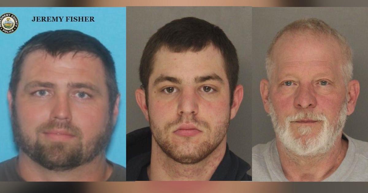 Allegheny County Police arrest 3 suspects in the murder of a 57-year-old man