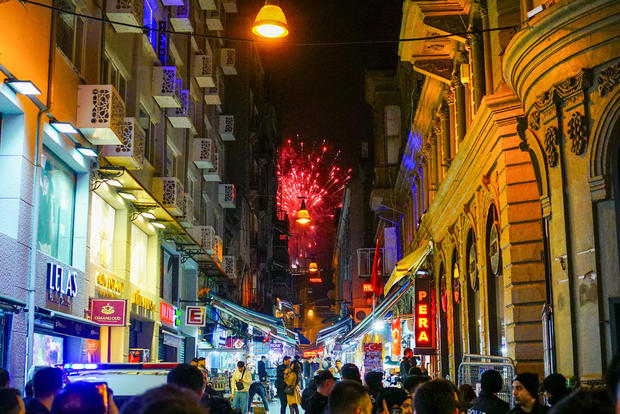 New Year celebrations in Turkey 