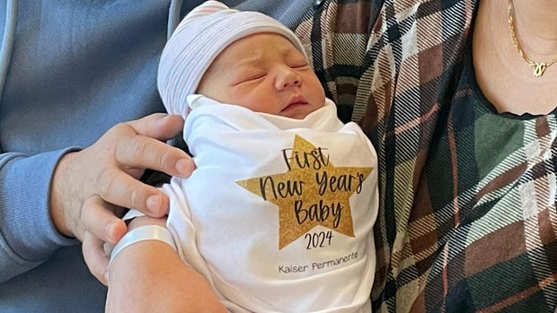 Praneel Oli, 1st baby born in Bay Area in 2024