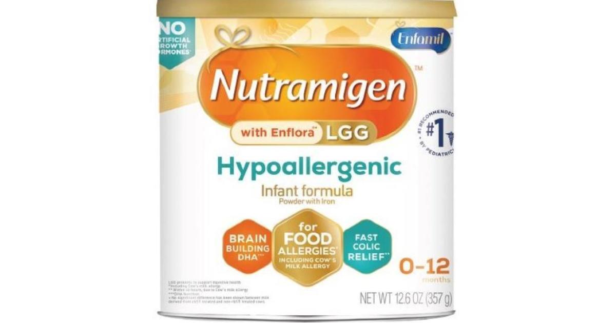 Nutramigen baby formula recalled over possible bacterial contamination