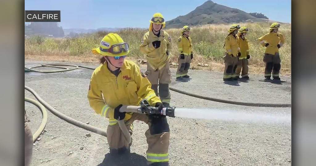 California summer camp gives teen girls training as wildland firefighters