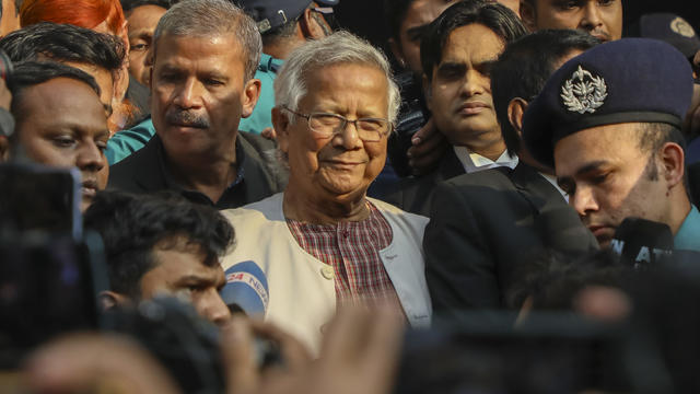 Nobel Peace Laureate Dr Muhammad Yunus Arrive At Labour Court In Dhaka 