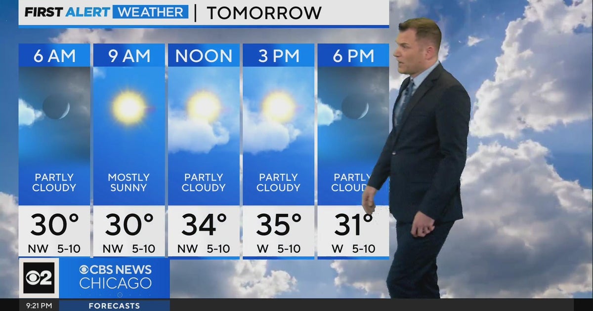 Chicago First Alert Weather: fairly mild start to new year - CBS Chicago