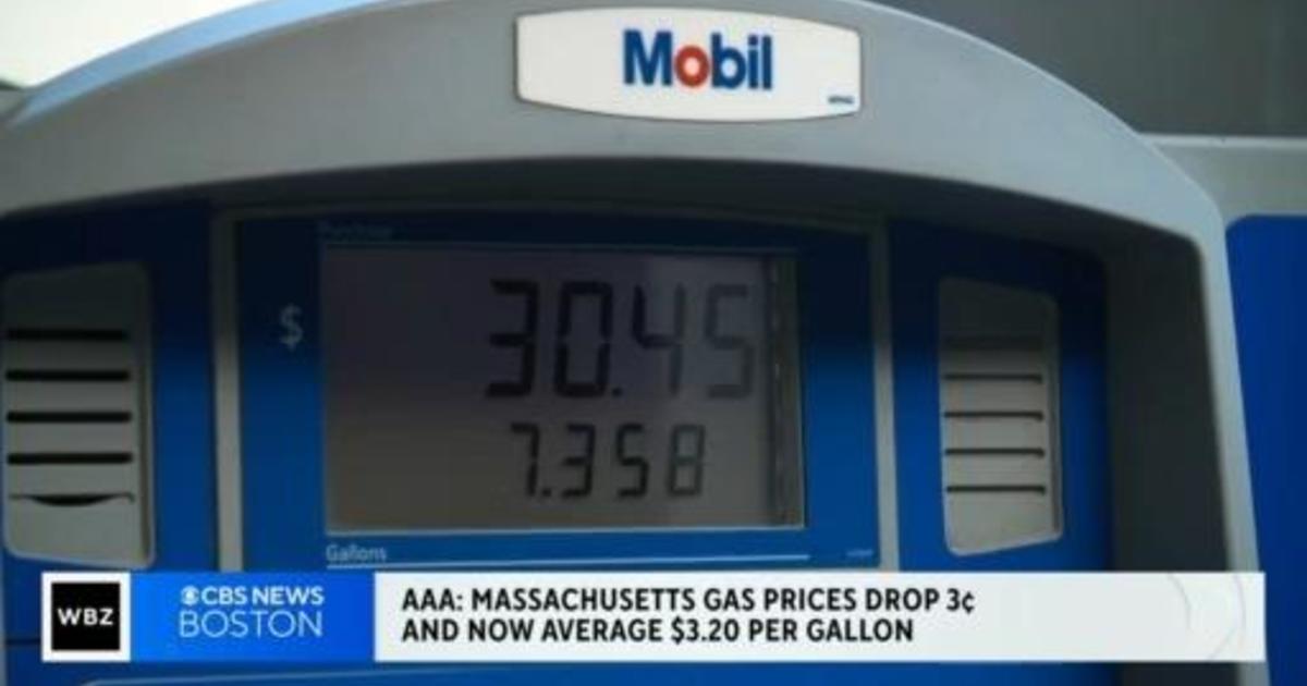 Massachusetts gas prices dip 3 cents