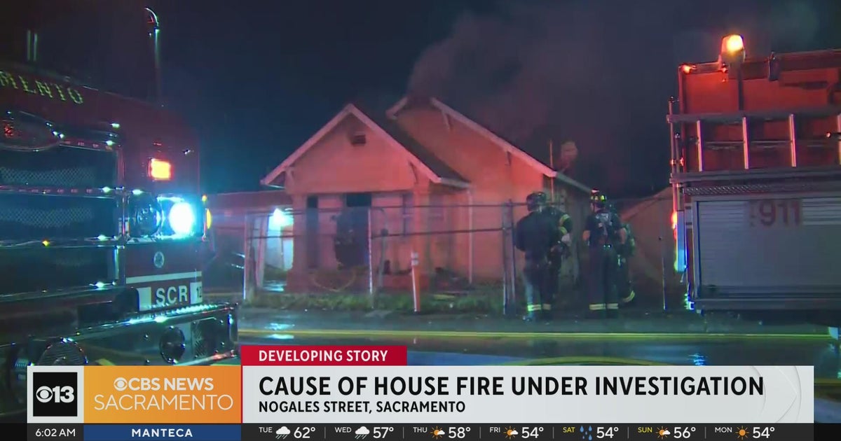 Early morning house fire under investigation in Sacramento