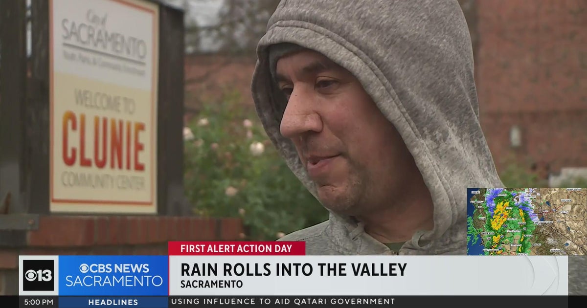 Rain rolls into the Sacramento Valley
