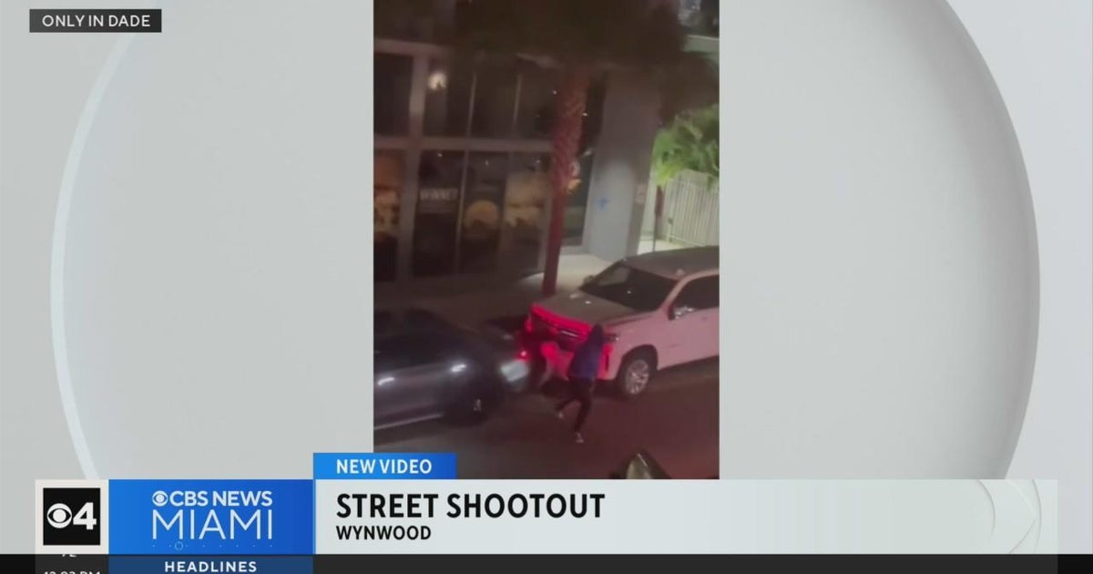 Wild shoot-out in Wynwood was caught on digital camera