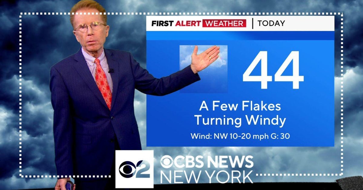 First Alert Weather: Thursday afternoon update - 1/4/24 - CBS New York