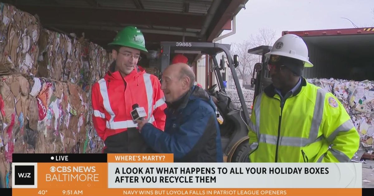 Where's Marty? Learning more about the recycling process in Baltimore