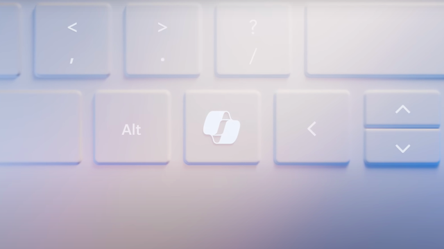 Copilot keyboard button 