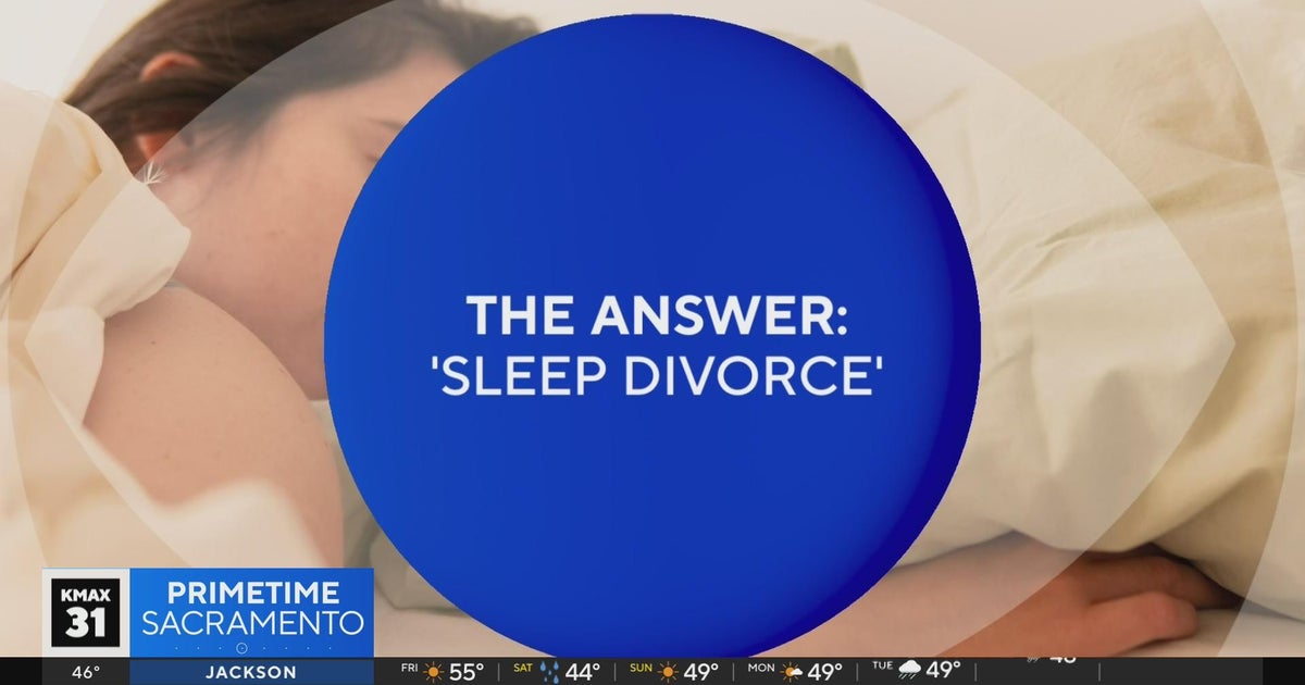 The Answer: Sleep divorce?