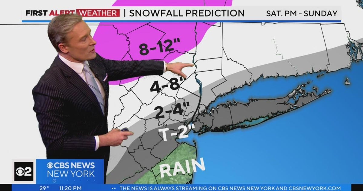First Alert Weather: Snow totals for Saturday's storm coming into focus ...