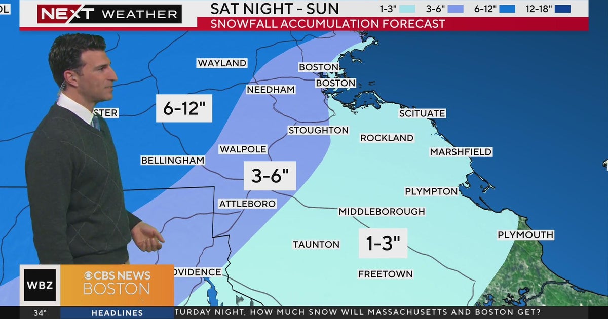 Next Weather: WBZ Morning Update For January 7 - CBS Boston