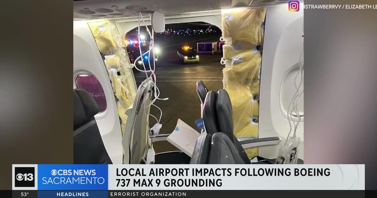 How will Boeing grounding 737 Max 9 planes affect Sacramento and other local airports