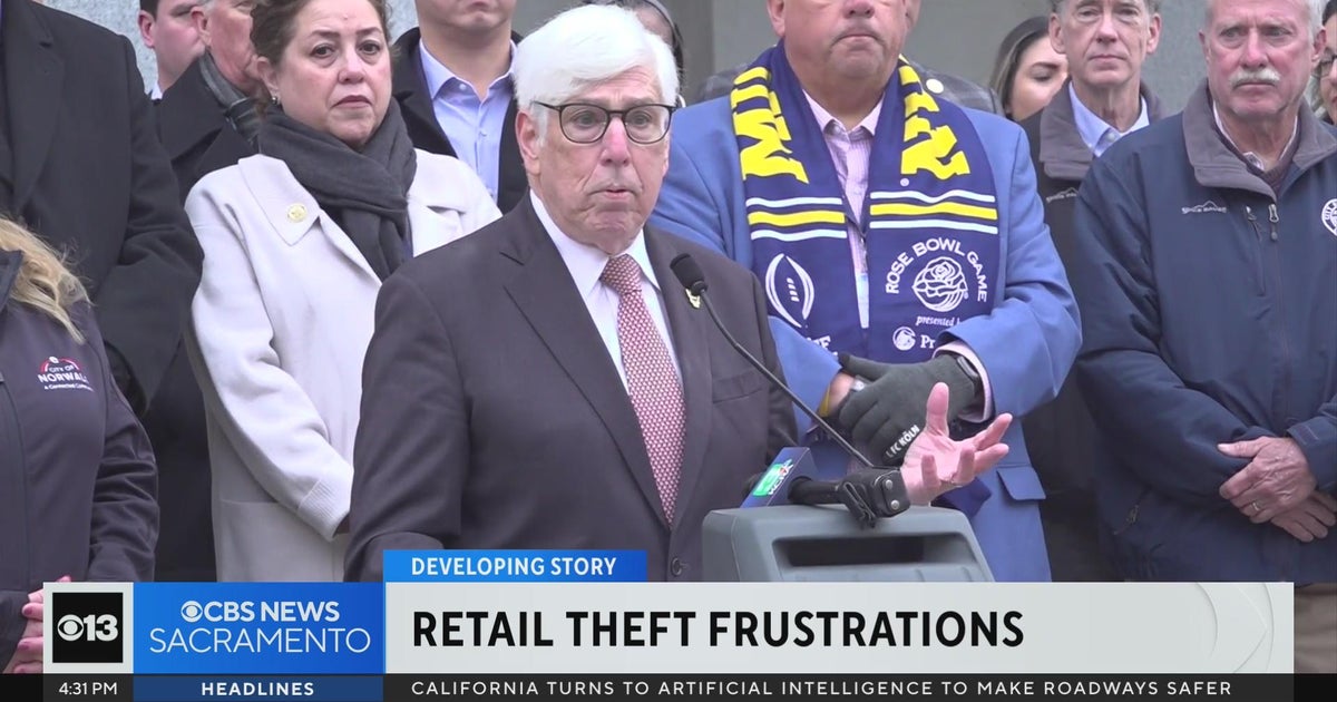 State leaders gather at California Capitol to demand more in retail theft fight