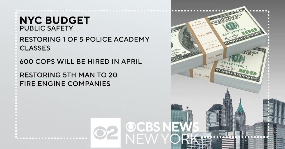 Mayor Adams restoring some of the cuts to the NYPD and FDNY - CBS New York