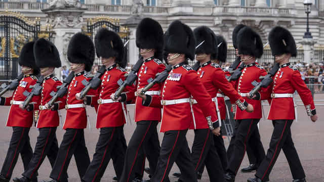 Changing Of The Guard In London 