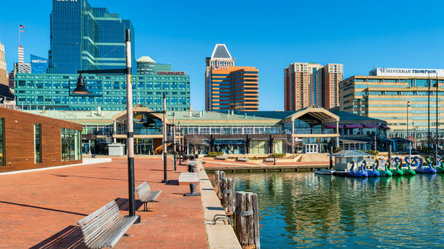 Baltimore Maryland Inner Harbor Waterfront 