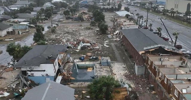 Tornadoes leave trail of destruction in the South - CBS News