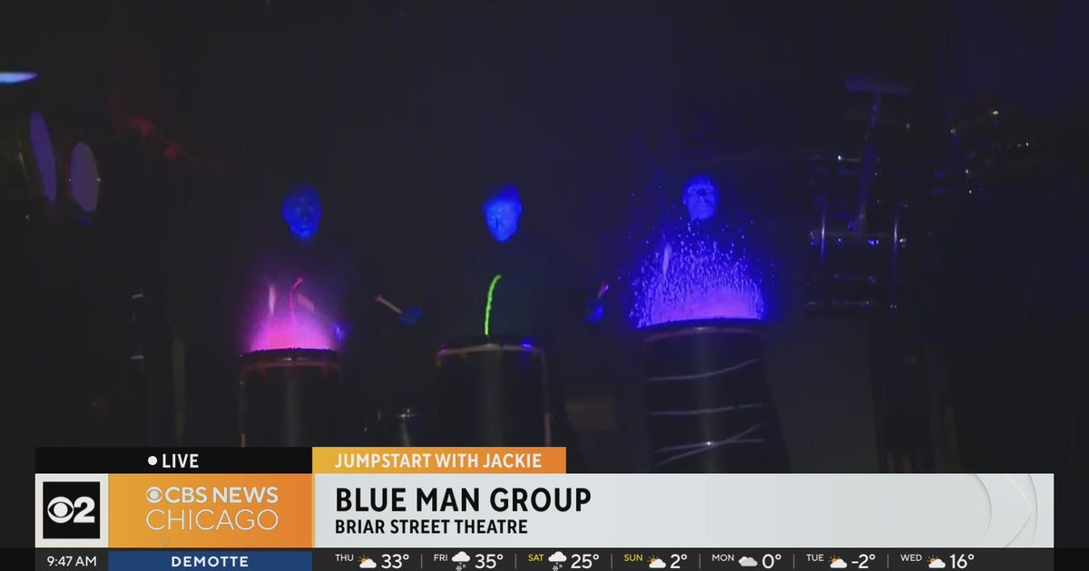 Take an inside look at Blue Man Group CBS Chicago