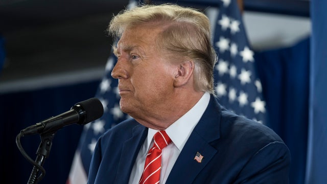 NEWTON, IOWA - January 6: Former president Donald Trump speaks 