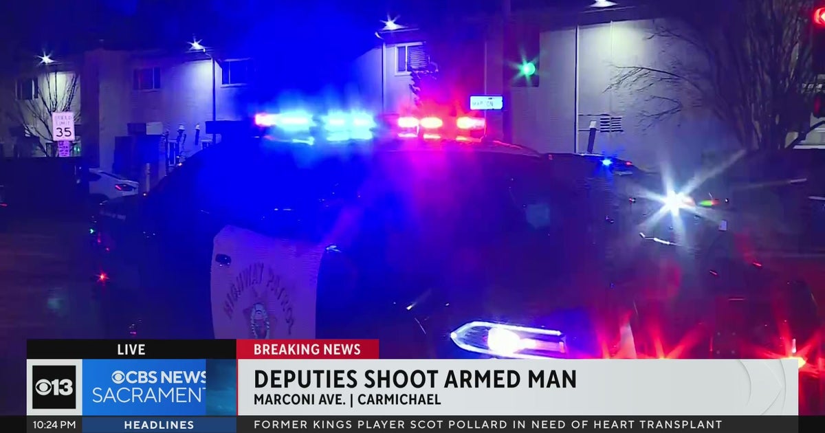 Deputies shoot armed man in Carmichael after hours-long standoff