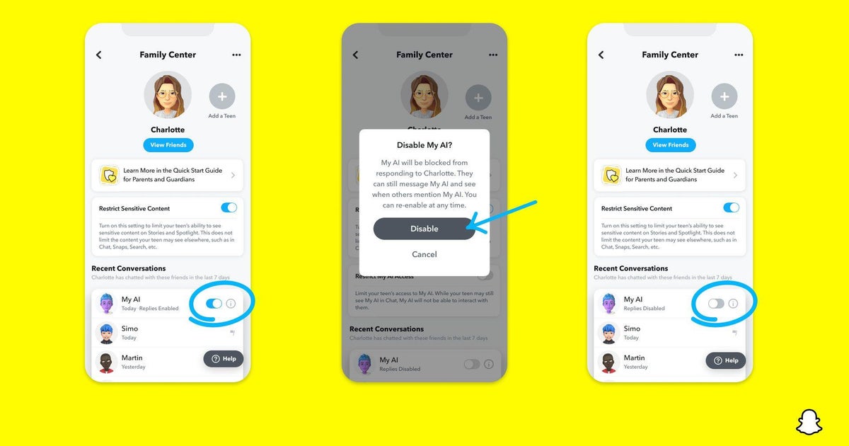 Snapchat to allow dad and mom make your mind up regardless of whether their teens can use the app’s AI chatbot Snapchat to allow dad and mom make your mind up regardless of whether their teens can use the app’s AI chatbot