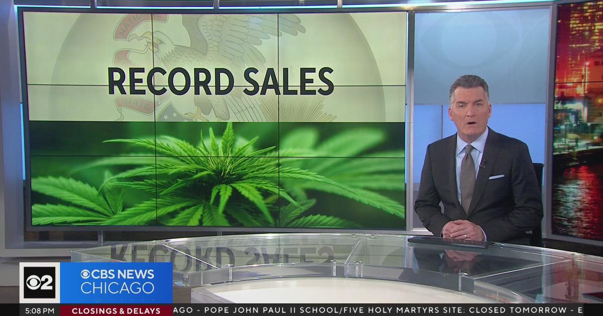 Illinois set new annual record for cannabis sales in 2023 - CBS Chicago