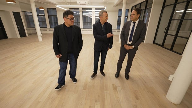 Tony Park, Jon Wertheim and Elad Dror