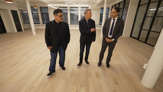 Tony Park, Jon Wertheim and Elad Dror 