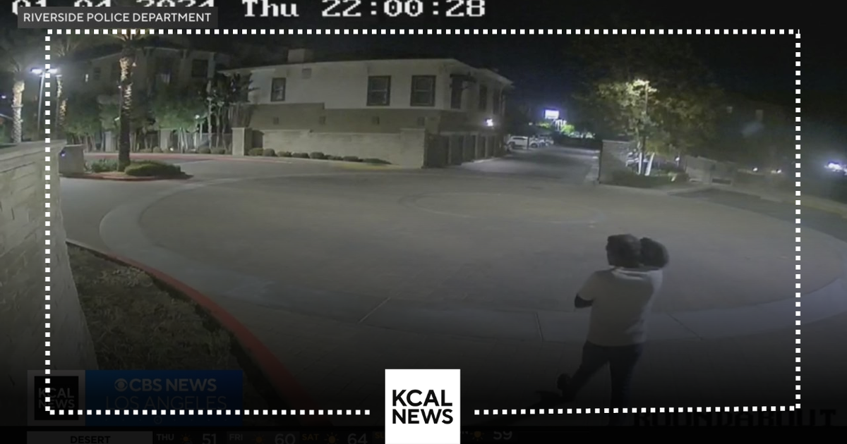 Riverside police search for would-be kidnapper - CBS Los Angeles