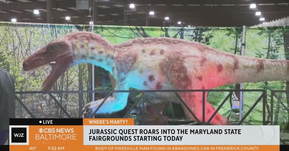 Where’s Marty? Learning more about Jurassic Quest at the Maryland State Fairgrounds