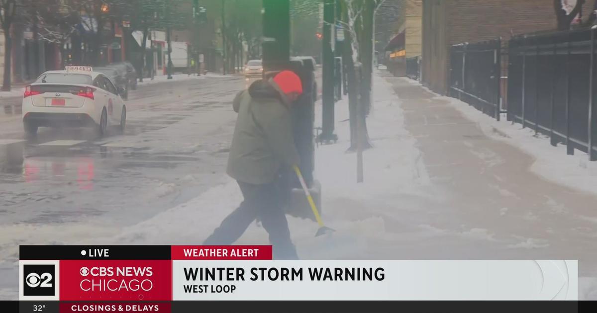 Winter Storm Warning In Effect - CBS Chicago