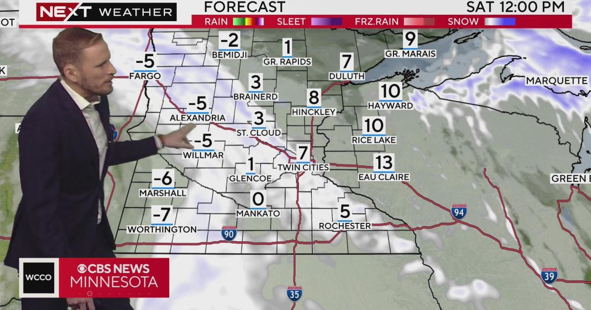 NEXT WEATHER ALERT: Gusty winds and single-digit temperatures make it very cold on Saturday
