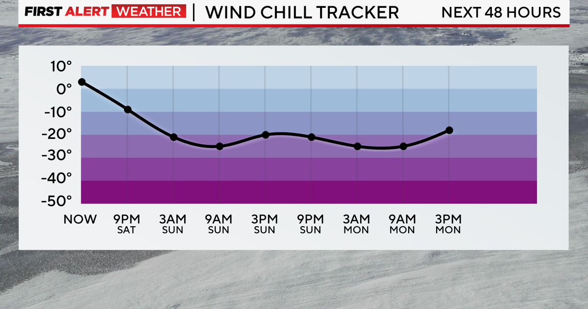 A bit more snow Saturday evening as dangerous cold moves in - CBS Chicago
