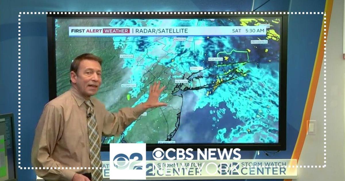 First Alert Weather Saturday morning update 1/13/24 CBS New York