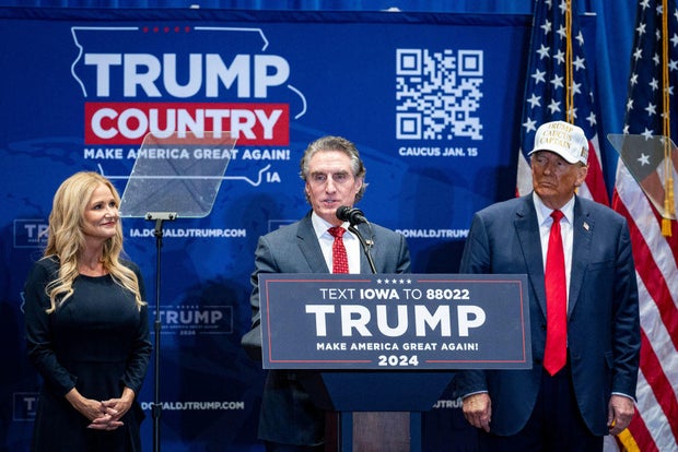 Donald Trump Campaigns In Iowa