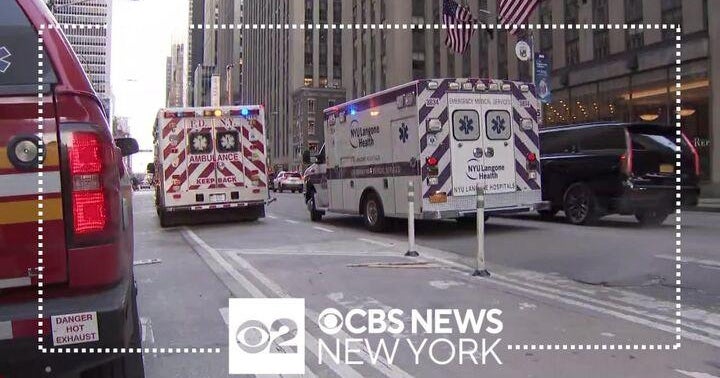 4 injured in hit-and-run in Midtown - CBS New York